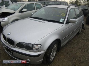 NAKŁADKA LISTWA LEWA BMW E46 TITAN SILBER SEDAN