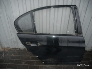 DRZWI TYŁ PRAWE GOŁE SCHWARZ II E90 F-VAT
