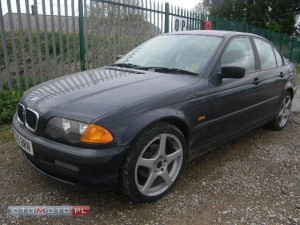 LISTWA POD LAMPĘ LEWA BMW E46 DUNKEL BLAU